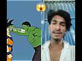 😱goku vs halk #anime #dragonball #goku