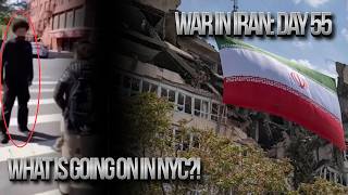 Iran Day 55, Depleted U.S Munitions, Crowder and PBD war analysis, Random attack in NYC?!