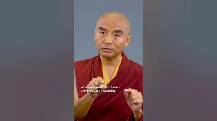 Do not fear watching your emotions