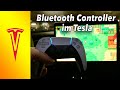 So schließt ihr ein Bluetooth Gamepad (zB PS5 Controller) schnurlos im Tesla an