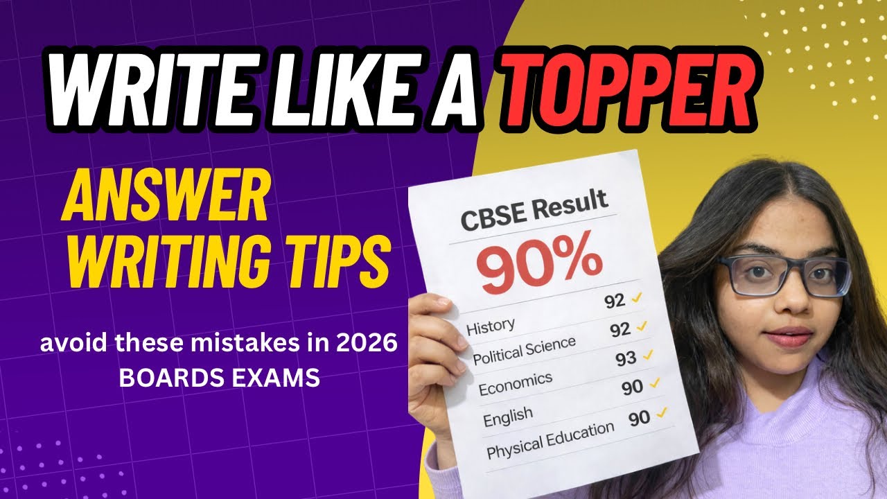 ANSWER WRITING TIPS FOR BOARDS EXAM 