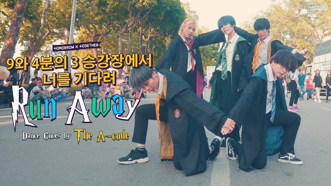 [KPOP IN PUBLIC] 9와 4분의 3 승강장에서 너를 기다려 (Run Away) - TXT Dance Cover | The A-code from Vietnam