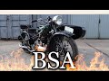 Английский мотоцикл BSA 1930 года от мотоателье Ретроцикл