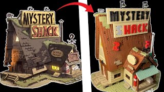 I built the MYSTERY SHACK in LEGO...