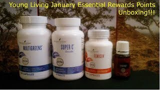 Young Living Essential Rewards Points Unboxing