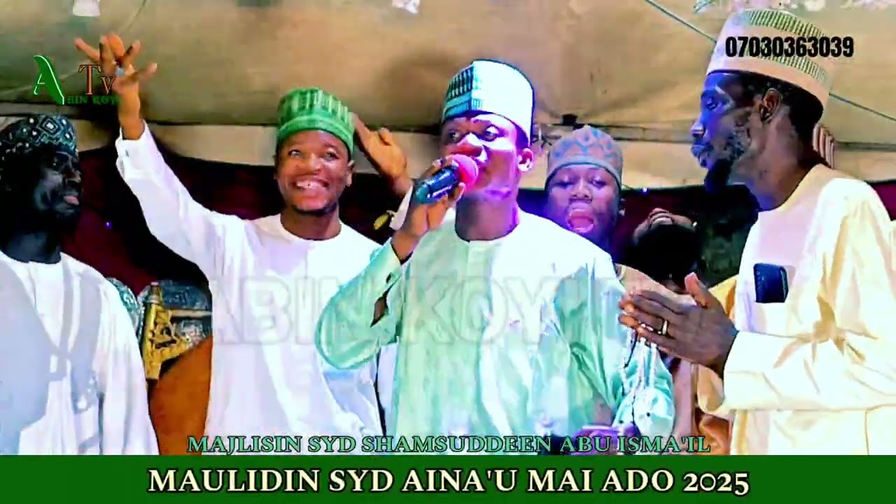 MAJLISIN MAL.SHAMSUDDEEN ABU ISMA'IL A WAJEN MAULIDIN SAYYADA AINA'U MAI ADO 2025