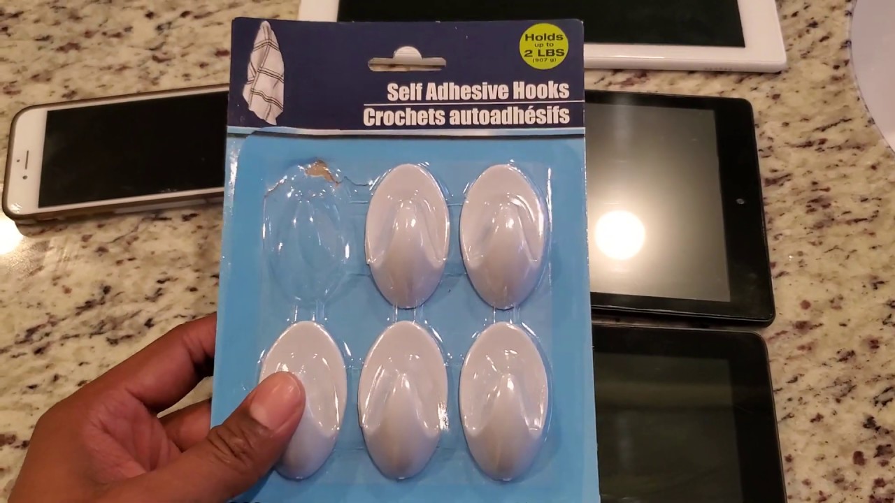 Tablet Wall Mount Hack!! Less than a Dollar!