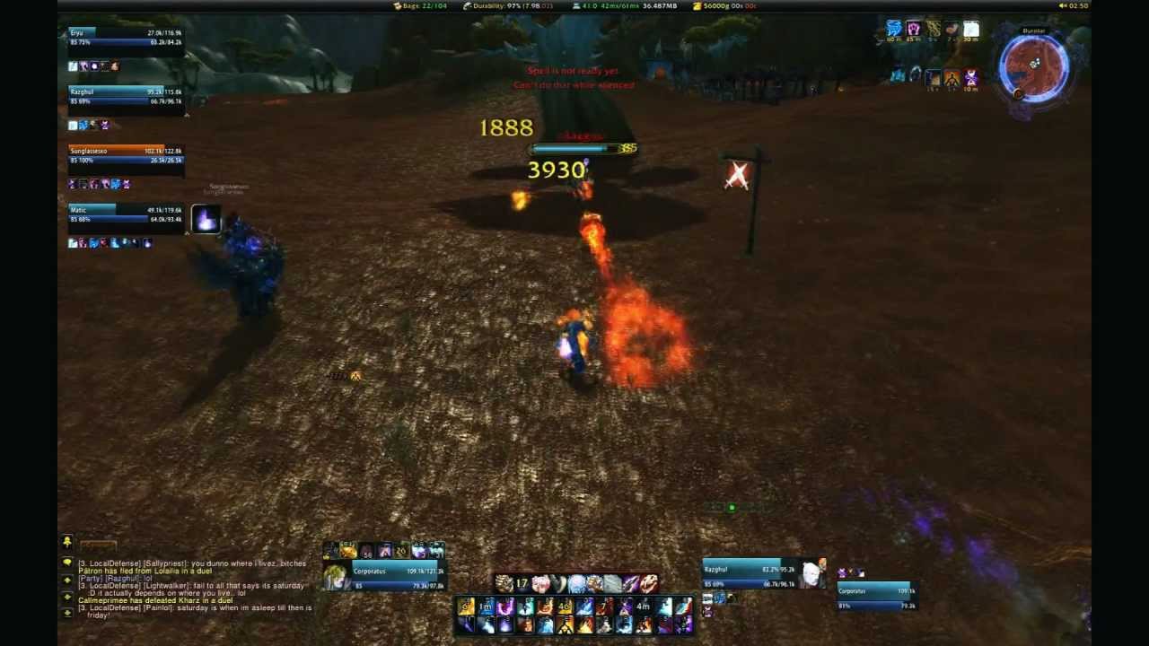 Corporatus vs Razghul (Fire Duels)