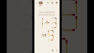 Level 7 - Matchstick - Math Riddles #matchstick #mathriddles