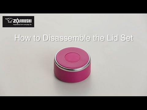 Zojirushi Stainless Mug SM-LA36/48/60 Lid Disassembly Method