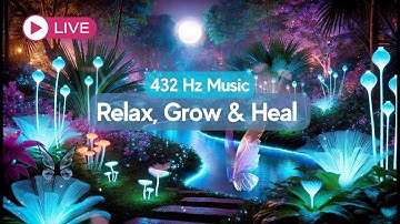 🔴 LIVE 🌳 432 Hz Magical Forest Music for Plants and People – Vibrations for Healing & Growth