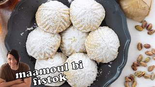 Maamoul With Pistachios