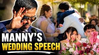 MANNY Pacquiao PINAIYAK ang ANAK na si JIMUEL sa MISMONG WEDDING KASAL kay Carolina!