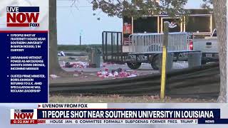 11 shot at fraternity house near Southern University in Baton Rouge
