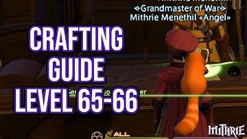 FFXIV 4.0 1117 Crafting Guide Level 65 to 66