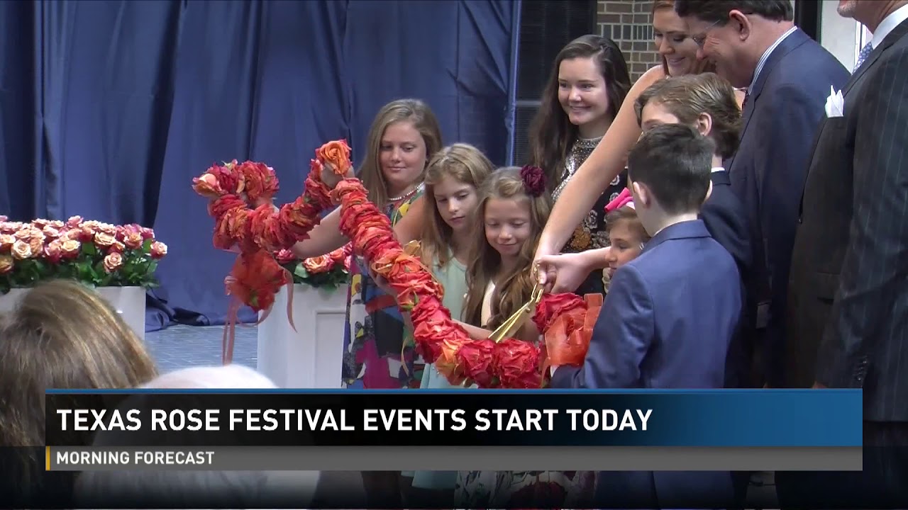 84th Texas Rose Festival Events Continue Through Tomorrow