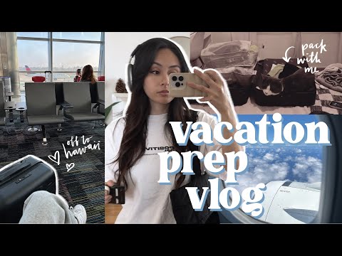 HAWAII VACATION PREP | let’s get ready to go to hawaii + diy lash extensions