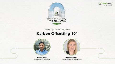 Carbon Offsetting 101