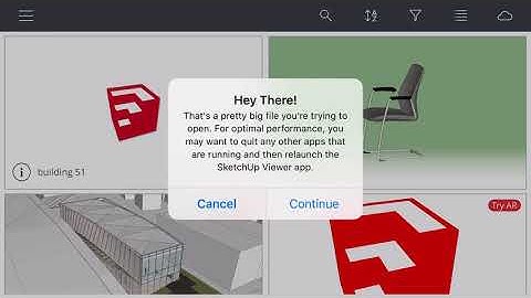 Sketchup viewer for iOS