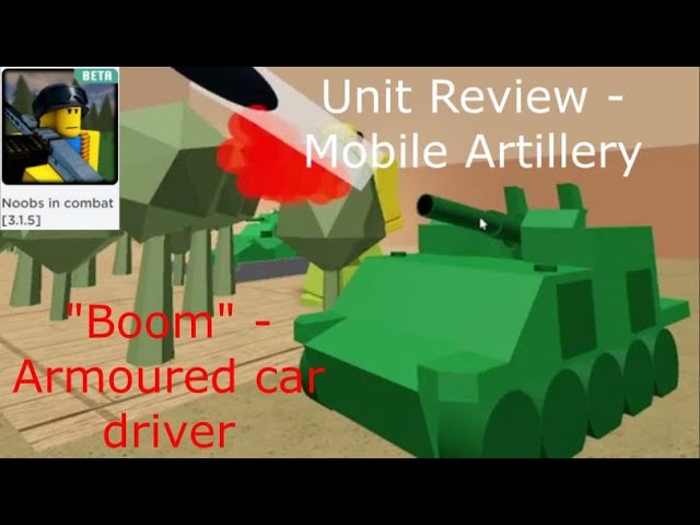 Unit Review - Battle Tank (Noobs in Combat) Roblox 