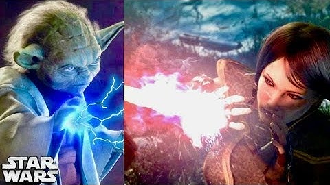 How Jedi Blocked Force Lightning, Lightsabers and Blaster Bolts With Their BARE HANDS
