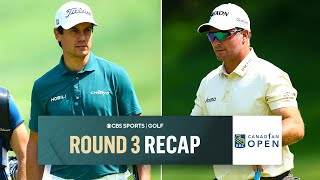 2025 RBC Canadian Open: Manassero, Fox share 1-shot lead | Round 3 Highlights + Recap