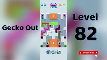 🎮 Gecko Out Level 82 Walkthrough | Go Answer 🦎