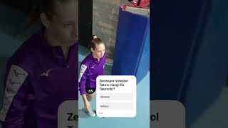 Zerenspor Voleybol Takımı Volleyball Vole Volei Filenin Sultanları Maç