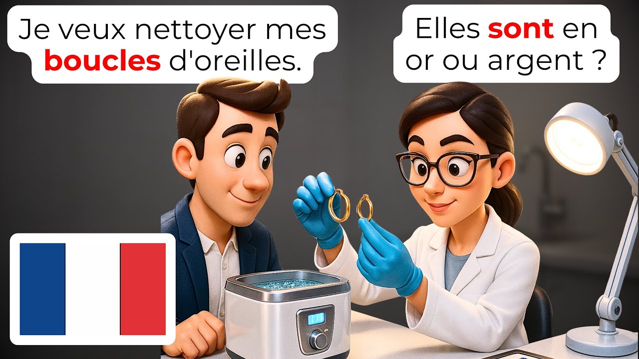 15 Диалогов в Французском Ювелирном Магазине для Начинающих | Разговоры о Покупках (A1-A2)