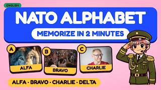 NATO Phonetic Alphabet Song: Memorize in 2 Minutes (Alfa Bravo Charlie to Zulu)