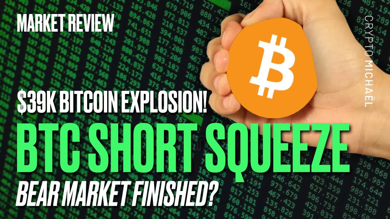 🚀 BITCOIN Explodes To $39k! Short Squeeze & Bear Market Cancelled?! 🚀