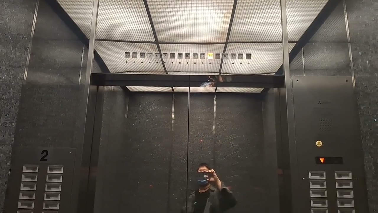 FAST Old Mitsubishi Elevators at The Landmark Centre Tower A, Jakarta