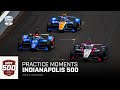 Top moments from practice 8 for 2024 indianapolis 500  extended highlights  indycar