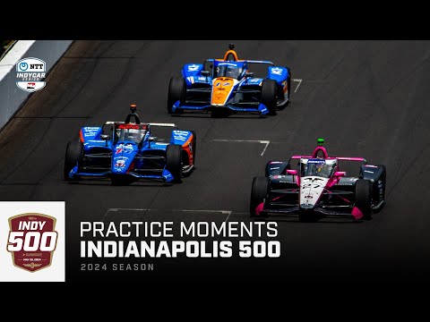 Top moments from Practice 8 for 2024 Indianapolis 500 