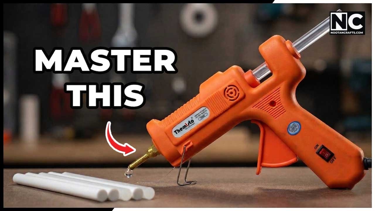 How to Use a Glue Gun Properly (Beginner to Pro Guide) - YouTube