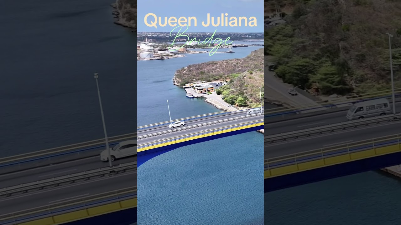 Some views stay with you forever. 🌉🇨🇼 #queenjulianabridge #curacao