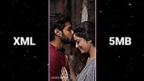 New Trending Heart Touching Song Xml File 💞 || Alight Motion Presets Xml 🖤