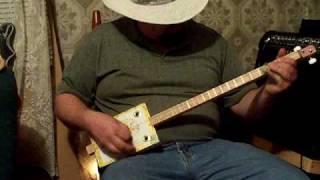 2 string Cigar Box Guitar