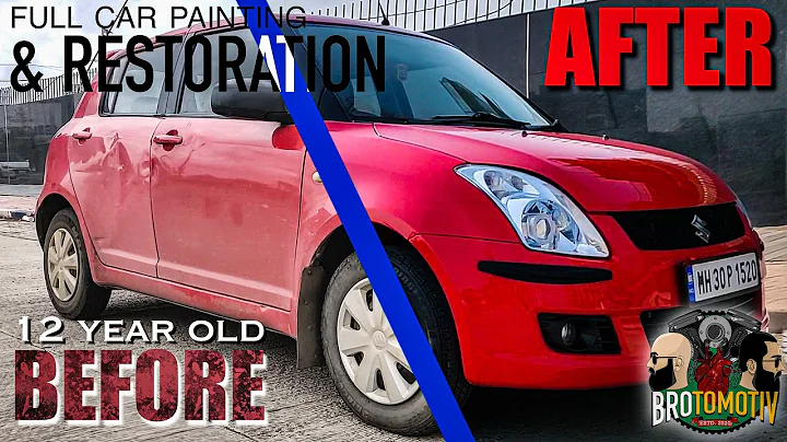 Restoring an almost ruined Maruti Suzuki Swift | H...