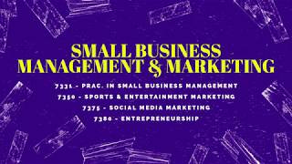 CCHS - Small Business Management & Marketing