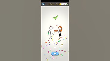 Draw story level 39 gameplay solution | Draw story game by FUNNII | Draw story - love the girl game