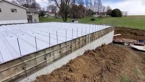 LiteDeck with Conventional Uninsulated Perimeter Form Walls