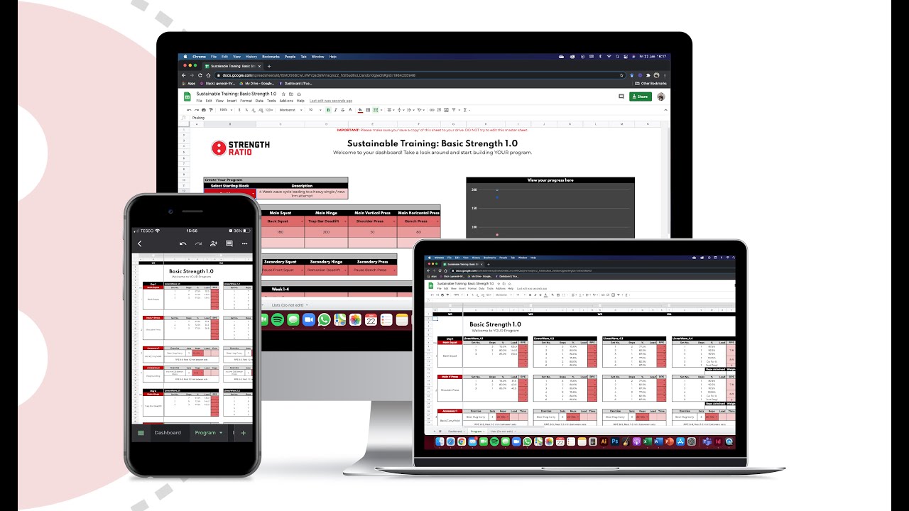 Strength Ratio Sustainable Training Basic Strength Program