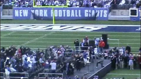 Giants Met Life Stadium Celebration (Justin Tuck~Who's house it is!!!) 02-07-12 Tues (2)