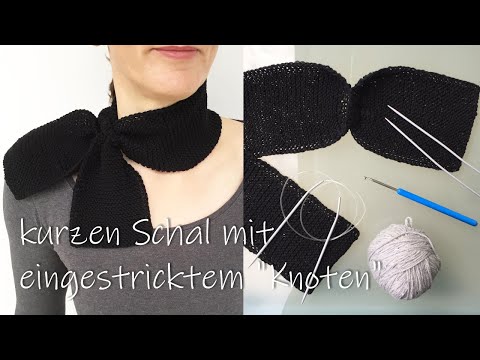 Video: Wie Man Einen Schal In Bildern Strickt