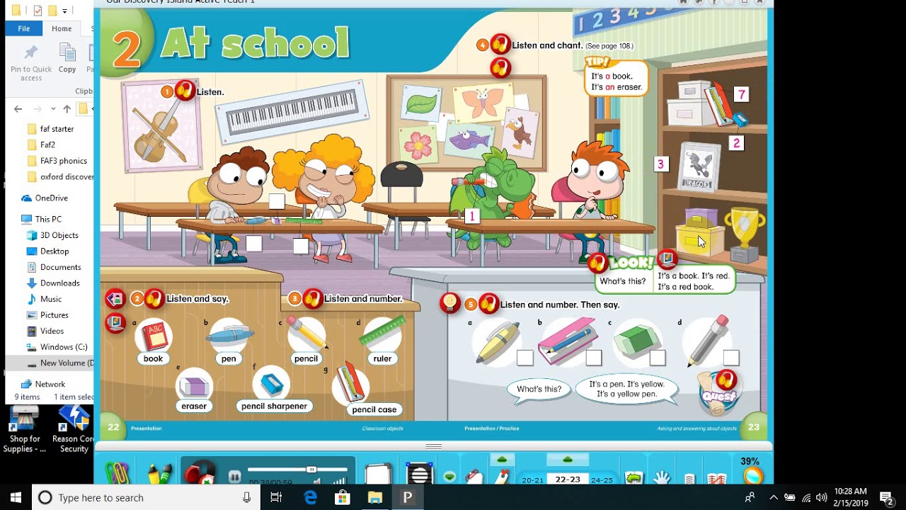 Our discovery island 1 active teach 