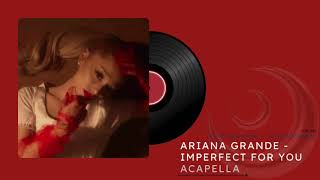 ARIANA GRANDE - Imperfect for you (Acapella, Vocal only)