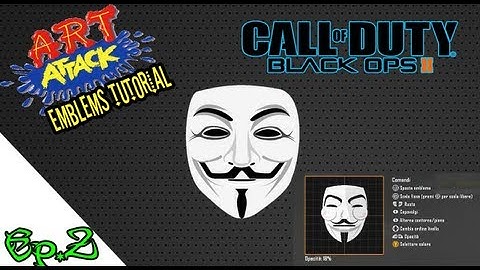 Emblem Tutorial | Black Ops 2 | Ep.2: Anonymous