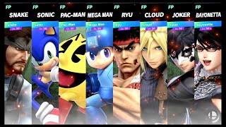 Super Smash Bros Ultimate Amiibo Fights  – Request #19013 3rd party fighters