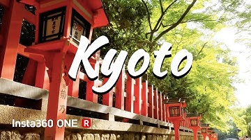 Kyoto Reframed — Unreal Insta360 ONE R Footage